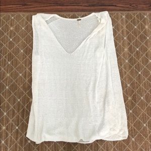 Free people white top